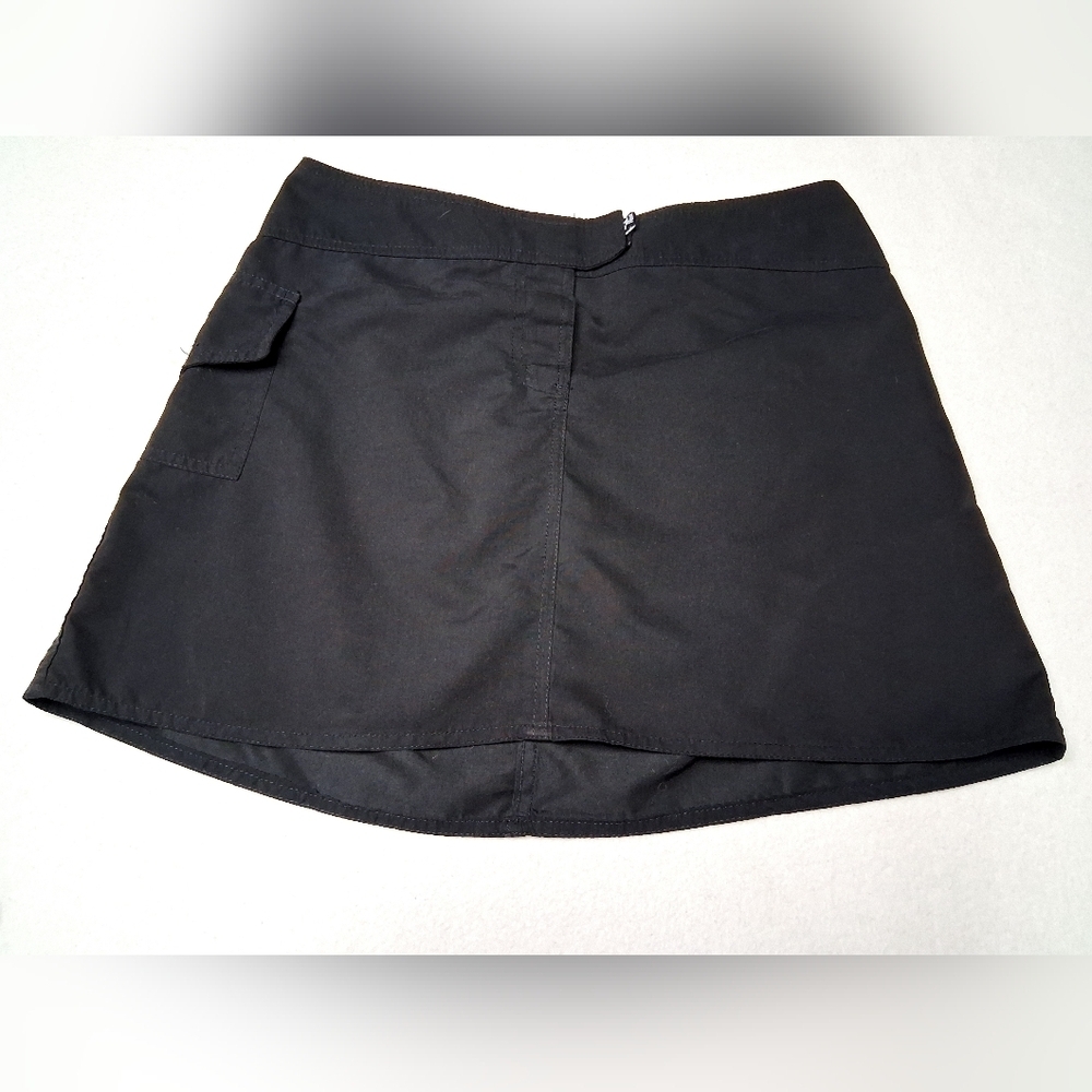 4/20$ Golf Sport Womens Black Mini Skirt